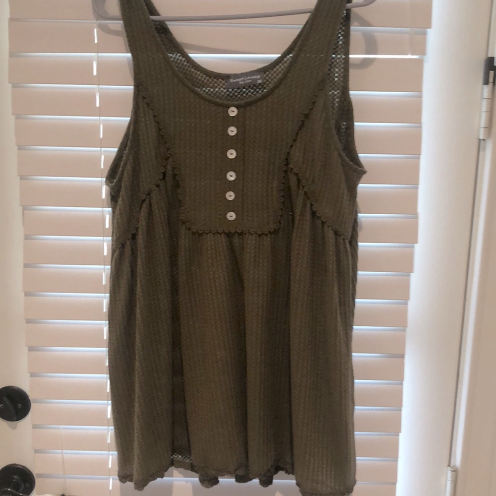 Waffle knot swing top